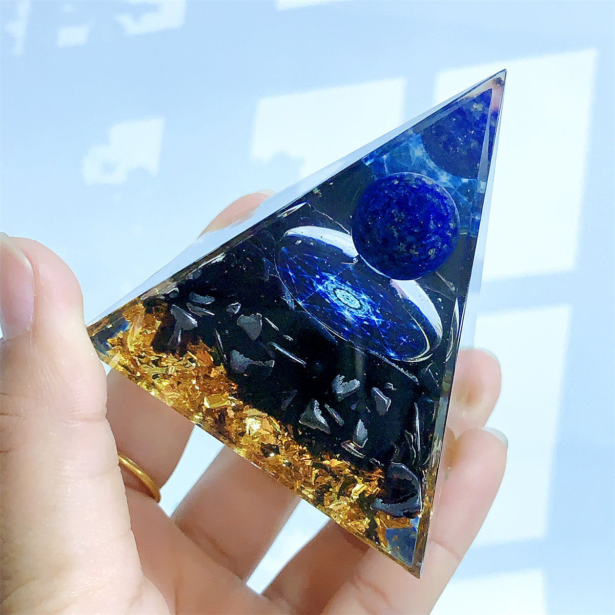 Orgonite pyramid