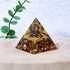 1pc Orgone Pyramid For Positive Energy And Amethyst Crystal Ball, With Protection From Crystals Energy Generator For Stress Reduce Healing Meditation And Wealth Attraction For Decoration