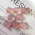 1PC Healing Stones 16mm Natural Rose Quartz Cartoon Cat-Face Carving for Making Necklace and Home Decoration