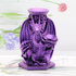 13cm Crystal Sphere Holder Stand Dragon and Rose Shaped Resin Ball Base Healing Carvings Art Furnishing Articles for Home Decoration